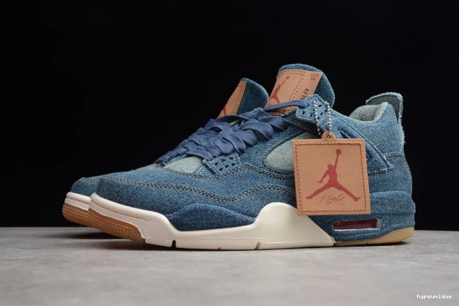 HYPE Jordan 4 AO2571-401 x Denim Air Nike Levi's 0801